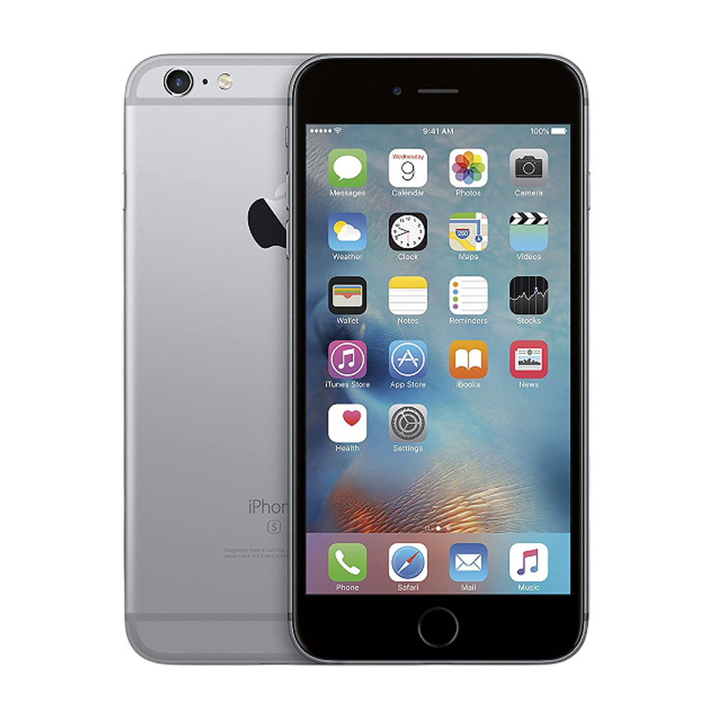 Supplied Apple iPhone 6 packshot, front and back