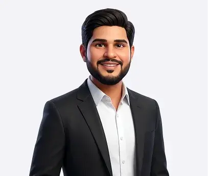 Illustrated portrait of Syed Sohaib Haider